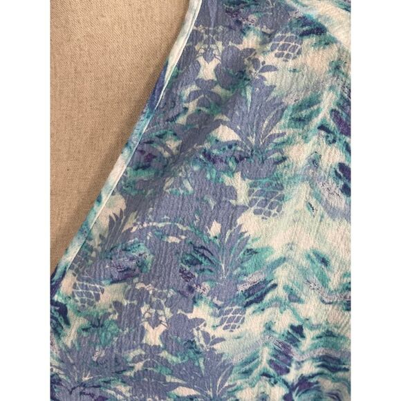 VICTORIA'S SECRET MUTLI COLOR RESORT BEACH POOL SWIMSUIT COVER UP SIZE LARGE - Picture 4 of 4